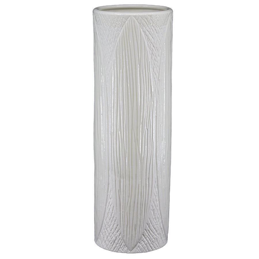 Kapok Vase - White