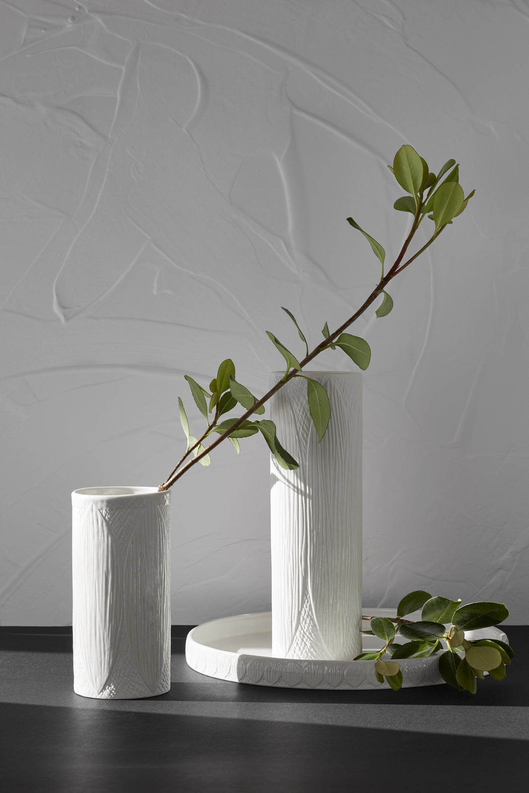 Kapok Vase - White