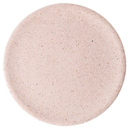 Terrazzo Dimple Tray - Rose